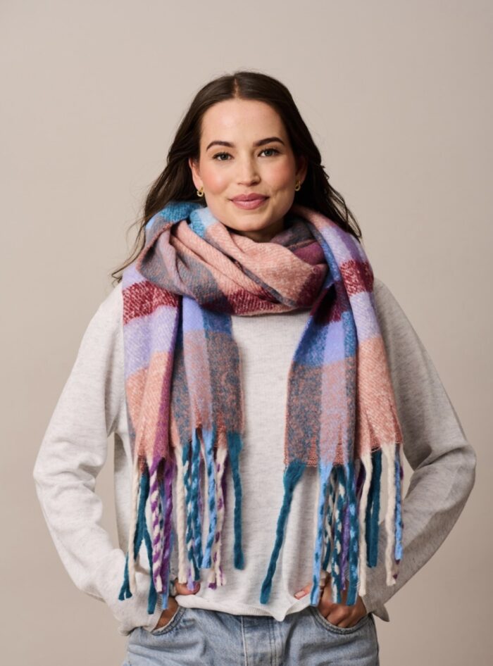 Tiger Tree Valmorel Scarf, Purple