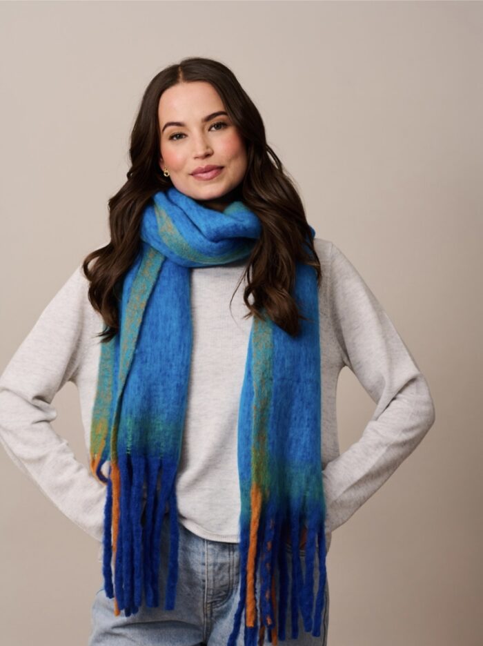 Tiger Tree Meribel Scarf, Ocean