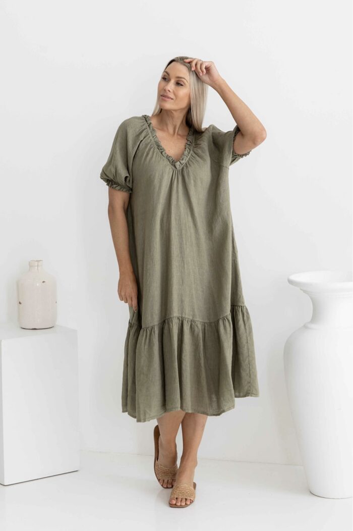 Italian Cartel, Jenny Dress/ Slate