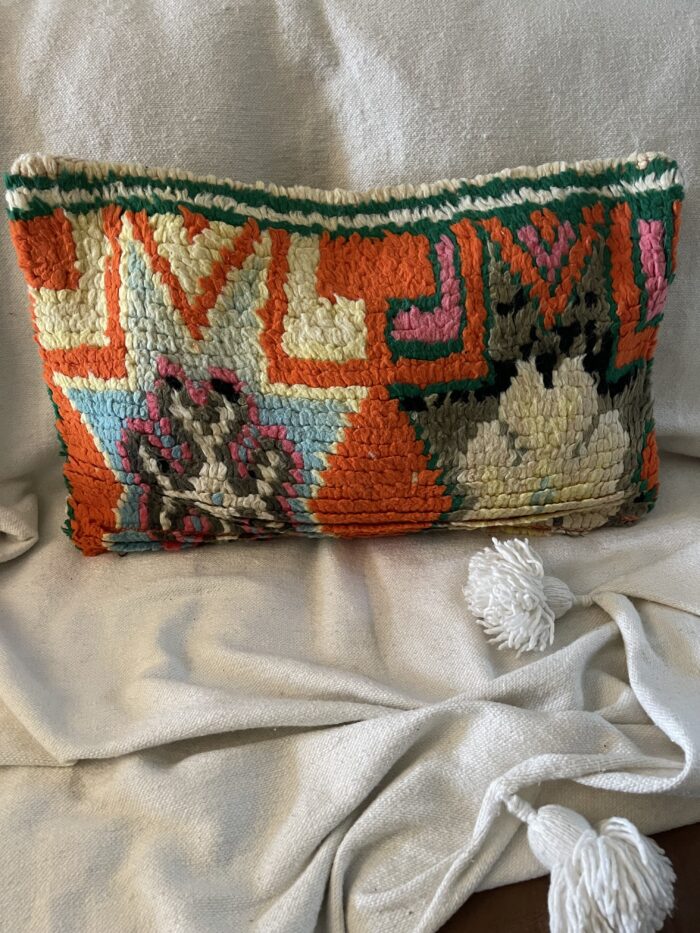 Berber Rug Cushion Cover: Nine