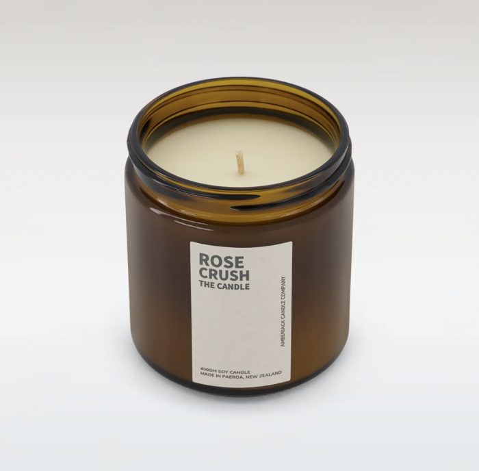 Amberjack Rose Crush the candle/ Large