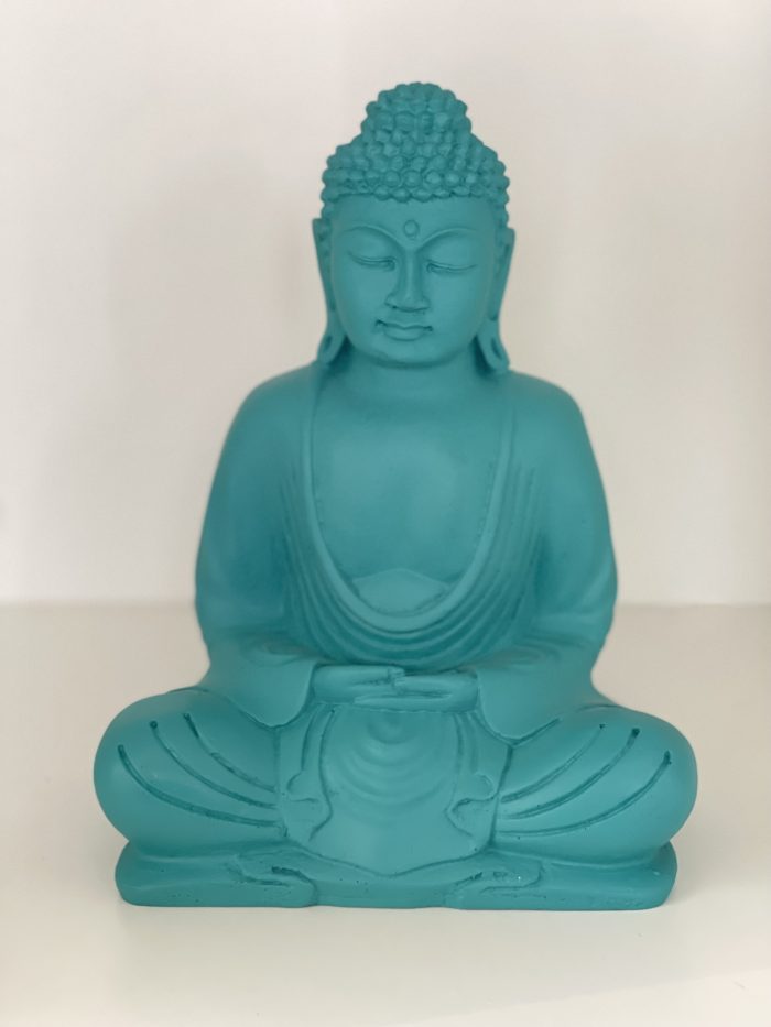 Buddha, Teal
